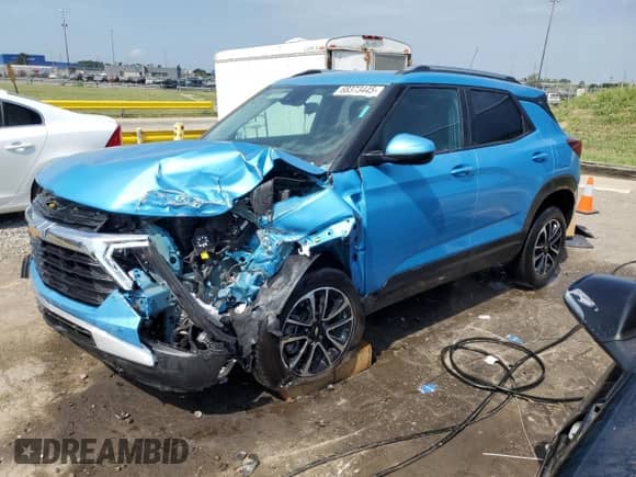 2025 Chevrolet TrailBlazer LT with VIN KL79MPSL1SB012884, listed as a Copart auction lot 68373445 with 12,089 mi miles and Salvage title. Bid and sale history available at DreamBid. Image 1.
