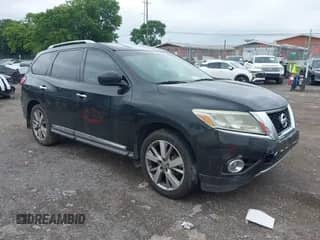 2013 Nissan Pathfinder SL with VIN 5N1AR2MN9DC658735, listed as a IAAI auction lot 42196487 with 194,521 mi miles and . Bid and sale history available at DreamBid. Image 1.