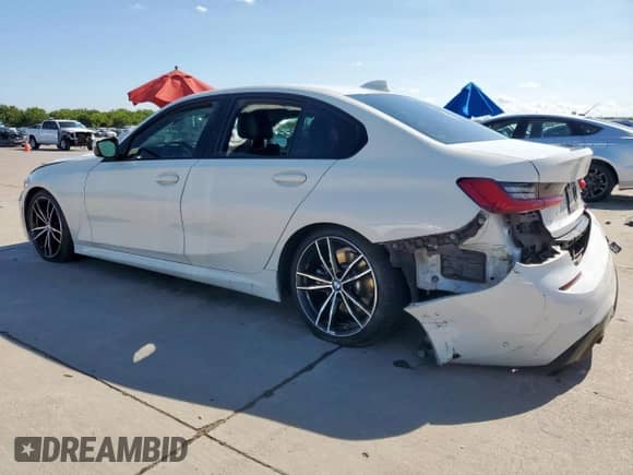 2021 BMW 3 Series 330i с VIN 3MW5R1J02M8C15436, выставлен на аукционе Copart как лот 69011845 с пробегом 38 714 миль миль и Чистый • Clean title. История ставок и продаж доступна на DreamBid. Изображение 2.