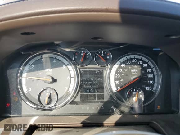 2009 Dodge 1500 Sport с VIN 1D3HV18T59S743996, выставлен на аукционе Copart как лот 55102305 с пробегом 98 347 миль миль и Списание • Salvage title. История ставок и продаж доступна на DreamBid. Изображение 9.