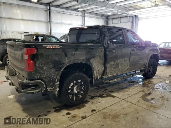 2021 Chevrolet Silverado 1500 Custom Trail Boss с VIN 1GCPYCEL2MZ259067, выставлен на аукционе Copart как лот 46056545 с пробегом 43 502 миль миль и Списание • Salvage title. История ставок и продаж доступна на DreamBid. Изображение 3.