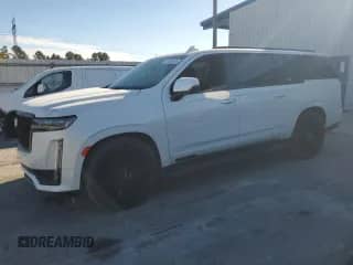 2021 Cadillac Escalade ESV Sport Platinum с VIN 1GYS4RKL8MR476646, выставлен на аукционе Copart как лот 61366795 с пробегом 36 583 миль миль и Списание • Salvage title. История ставок и продаж доступна на DreamBid. Изображение 1.