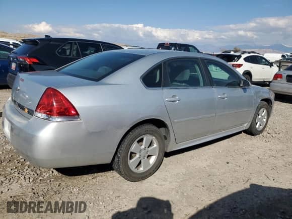 2010 Chevrolet Impala LT with VIN 2G1WB5EN2A1178030, listed as a Copart auction lot 82218505 with Not provided miles and Clean title. Bid and sale history available at DreamBid. Image 3.