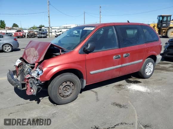 2005 Dodge Caravan SE with VIN 1D4GP25R35B264468, listed as a Copart auction lot 68391505 with 290,245 mi miles and Salvage title. Bid and sale history available at DreamBid. Image 1.