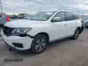 2019 Nissan Pathfinder SL with VIN 5N1DR2MN1KC633077, listed as a IAAI auction lot 41065186 with 97,451 mi miles and . Bid and sale history available at DreamBid. Image 2.