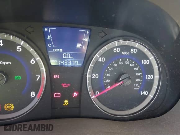 2012 Hyundai Accent GLS with VIN KMHCT4AE6CU216272, listed as a IAAI auction lot 43483064 with 143,379 mi miles and . Bid and sale history available at DreamBid. Image 7.