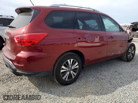 2018 Nissan Pathfinder S с VIN 5N1DR2MNXJC666156, выставлен на аукционе Copart как лот 81116385 с пробегом 59 141 миль миль и Списание • Salvage title. История ставок и продаж доступна на DreamBid. Изображение 3.