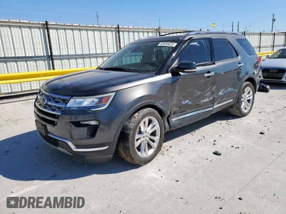 2018 Ford Explorer Limited z VIN 1FM5K7F86JGC70067, wystawiony jako Copart lot #83835625 z przebiegiem 84 850 mil mil oraz Szkoda całkowita • Salvage title. Historia ofert i sprzedaży dostępna na DreamBid. Obrazek 1.