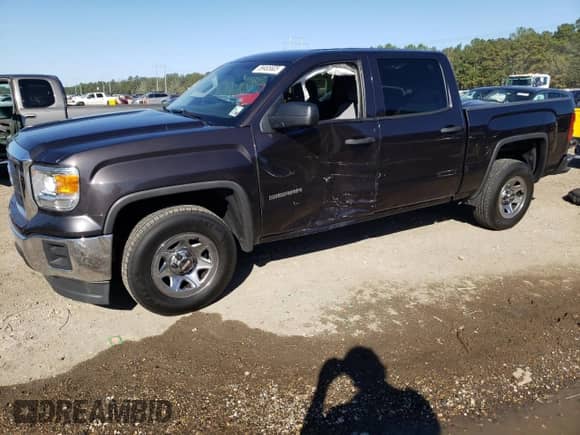 2014 GMC Sierra 1500 with VIN 3GTP1TEH8EG443821, listed as a Copart auction lot 89485605 with 157,120 mi miles and Salvage title. Bid and sale history available at DreamBid. Image 1.