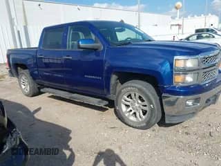 2014 Chevrolet Silverado 1500 LT with VIN 3GCUKRECXEG337992, listed as a IAAI auction lot 43502170 with 141,702 mi miles and . Bid and sale history available at DreamBid. Image 1.