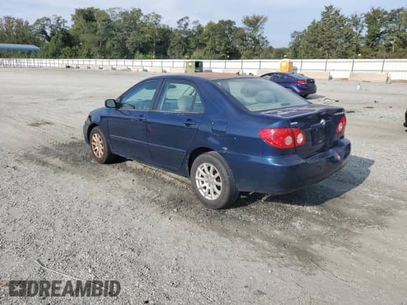 2005 Toyota Corolla CE with VIN 2T1BR30E55C439834, listed as a Copart auction lot 82050615 with 209,917 mi miles and Salvage title. Bid and sale history available at DreamBid. Image 2.