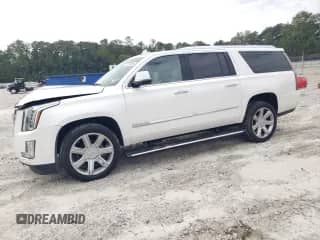 2018 Cadillac Escalade ESV Premium Luxury с VIN 1GYS3JKJ7JR211036, выставлен на аукционе Copart как лот 73703594 с пробегом 114 317 миль миль и Списание • Salvage title. История ставок и продаж доступна на DreamBid. Изображение 1.