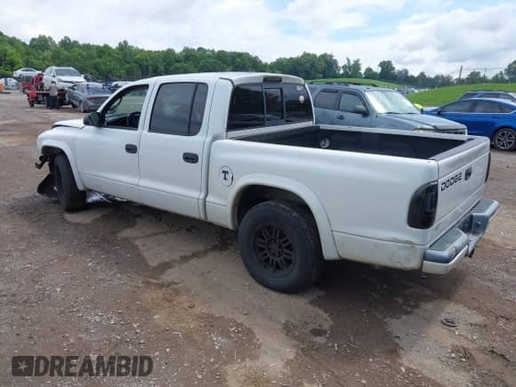 2002 Dodge Dakota with VIN 1B7HL38ZX2S625110, listed as a IAAI auction lot 42511915 with 262,217 mi miles and . Bid and sale history available at DreamBid. Image 3.