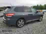 2014 Nissan Pathfinder Platinum Hybrid with VIN 5N1CR2MMXEC643839, listed as a Copart auction lot 57241155 with 234,625 mi miles and Salvage title. Bid and sale history available at DreamBid. Image 3.