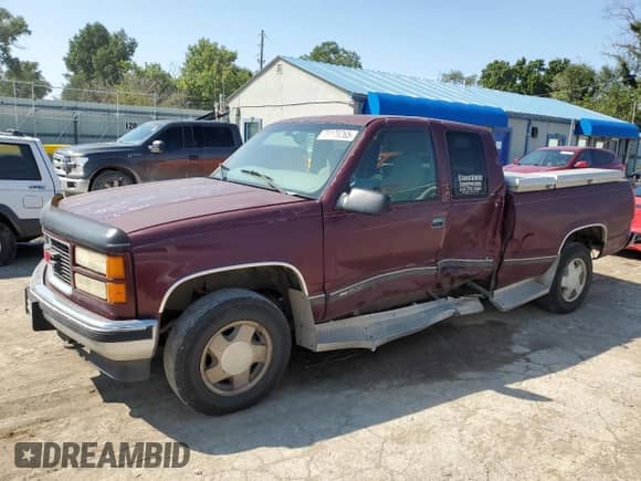 1997 GMC Sierra 1500 с VIN 2GTEK19R9V1560487, выставлен на аукционе Copart как лот 71179265 с пробегом 345 587 миль миль и Списание • Salvage title. История ставок и продаж доступна на DreamBid. Изображение 1.