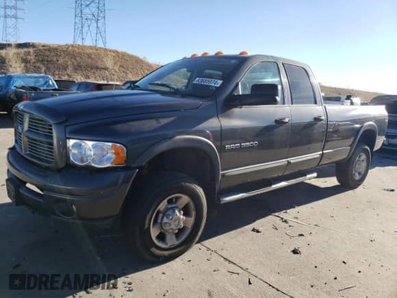 2004 Dodge 3500 SLT with VIN 3D7LU38C64G247760, listed as a Copart auction lot 83685974 with 119,093 mi miles and Salvage title. Bid and sale history available at DreamBid. Image 1.