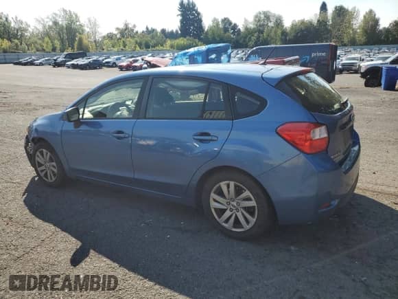 2016 Subaru Impreza Premium with VIN JF1GPAB69GH265390, listed as a Copart auction lot 81295155 with 115,054 mi miles and Salvage title. Bid and sale history available at DreamBid. Image 2.