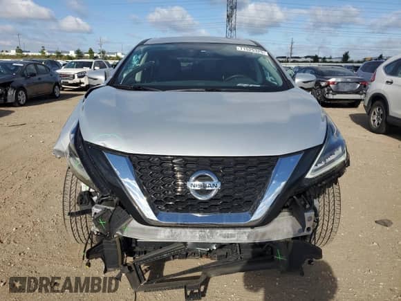 2021 Nissan Murano SV z VIN 5N1AZ2BS0MC131174, wystawiony jako Copart lot #71525325 z przebiegiem 28 033 mil mil oraz Szkoda całkowita • Salvage title. Historia ofert i sprzedaży dostępna na DreamBid. Obrazek 5.