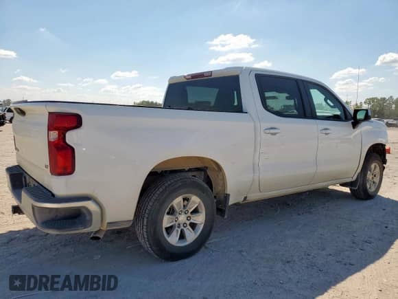 2022 Chevrolet Silverado 1500 LT with VIN 3GCPACEK6NG566402, listed as a Copart auction lot 85334335 with 90,726 mi miles and Salvage title. Bid and sale history available at DreamBid. Image 3.