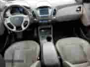 2012 Hyundai Tucson GLS with VIN KM8JUCAC4CU369021, listed as a Copart auction lot 71451095 with 167,485 mi miles and Salvage title. Bid and sale history available at DreamBid. Image 8.