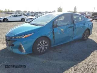 2022 Toyota Prius XLE with VIN JTDKAMFP7N3202583, listed as a Copart auction lot 81528165 with 96,820 mi miles and Salvage title. Bid and sale history available at DreamBid. Image 1.