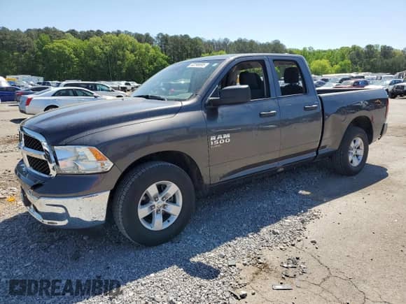 2021 Ram 1500 Tradesman z VIN 1C6RR6FG2MS508086, wystawiony jako Copart lot #52298695 z przebiegiem 49 090 mil mil oraz Szkoda całkowita • Salvage title. Historia ofert i sprzedaży dostępna na DreamBid. Obrazek 1.