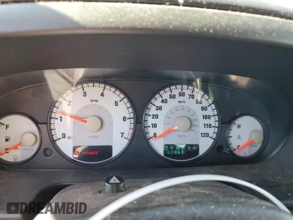 2006 Dodge Stratus SXT with VIN 1B3EL46X46N221753, listed as a Copart auction lot 79672984 with 168,863 mi miles and Clean title. Bid and sale history available at DreamBid. Image 9.