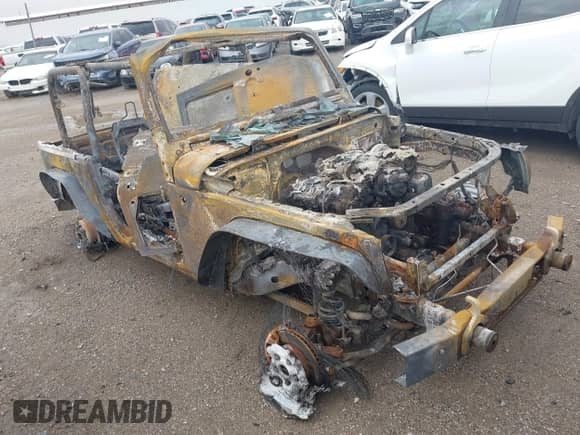 2013 Jeep Wrangler Sport with VIN 1C4AJWAG2DL626332, listed as a IAAI auction lot 41932708 with Not provided miles and . Bid and sale history available at DreamBid. Image 1.