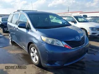 2014 Toyota Sienna LE AAS with VIN 5TDKK3DC6ES512004, listed as a IAAI auction lot 43304230 with 149,149 mi miles and . Bid and sale history available at DreamBid. Image 1.