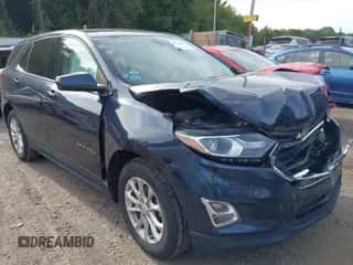 2019 Chevrolet Equinox LT with VIN 3GNAXKEV9KL246655, listed as a IAAI auction lot 43218529 with 113,321 mi miles and . Bid and sale history available at DreamBid. Image 1.