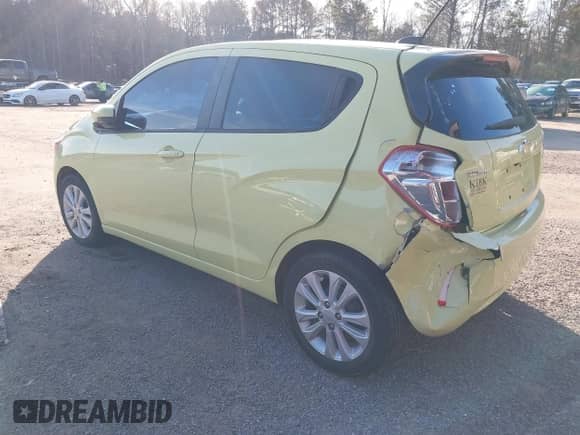 2018 Chevrolet Spark LT with VIN KL8CD6SAXJC440553, listed as a IAAI auction lot 41322587 with 48,653 mi miles and . Bid and sale history available at DreamBid. Image 3.