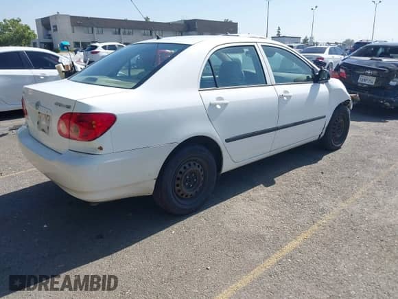 2008 Toyota Corolla CE with VIN 1NXBR32E48Z959622, listed as a IAAI auction lot 42520341 with 295,449 mi miles and . Bid and sale history available at DreamBid. Image 4.