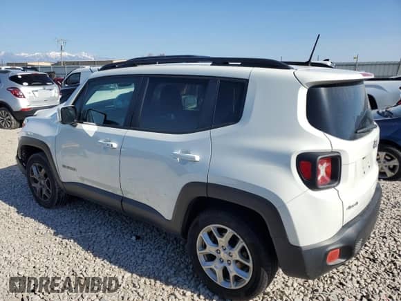 2018 Jeep Renegade Latitude с VIN ZACCJBBB7JPH56778, выставлен на аукционе Copart как лот 57781945 с пробегом 109 440 миль миль и Списание • Salvage title. История ставок и продаж доступна на DreamBid. Изображение 2.