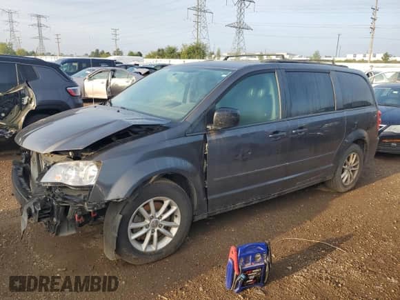 2016 Dodge Grand Caravan SXT with VIN 2C4RDGCG9GR181824, listed as a Copart auction lot 80258175 with Not provided miles and Salvage title. Bid and sale history available at DreamBid. Image 1.