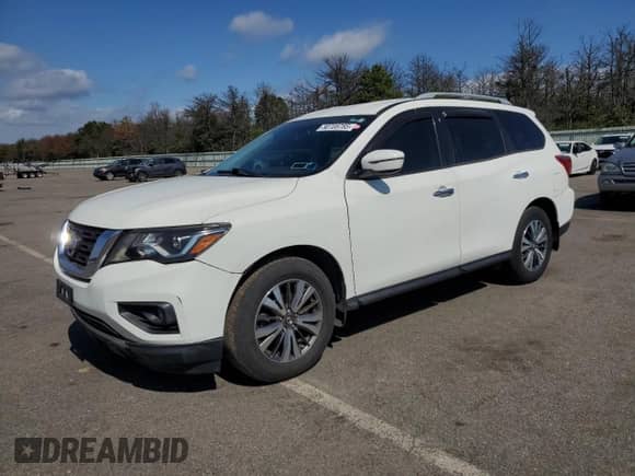 2018 Nissan Pathfinder SV с VIN 5N1DR2MM8JC678619, выставлен на аукционе Copart как лот 80708785 с пробегом 96 832 миль миль и На запчасти • Non repairable. История ставок и продаж доступна на DreamBid. Изображение 1.