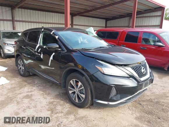 2020 Nissan Murano S with VIN 5N1AZ2AS8LN138698, listed as a IAAI auction lot 42681193 with 62,059 mi miles and . Bid and sale history available at DreamBid. Image 1.