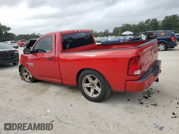 2014 Ram 1500 Tradesman with VIN 3C6JR6AT0EG247521, listed as a Copart auction lot 79415294 with Not provided miles and Non repairable. Bid and sale history available at DreamBid. Image 2.