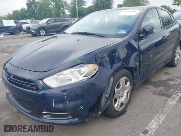2013 Dodge Dart SE with VIN 1C3CDFAA9DD105148, listed as a IAAI auction lot 43151268 with 147,180 mi miles and . Bid and sale history available at DreamBid. Image 2.