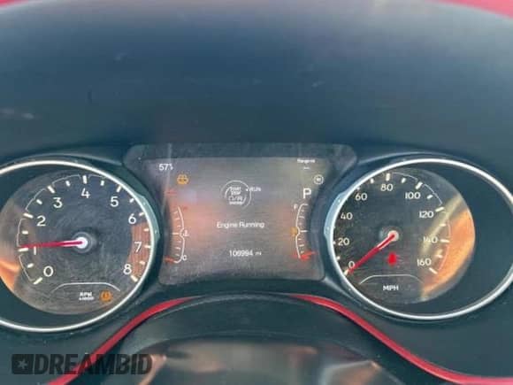 2018 Jeep Compass Trailhawk z VIN 3C4NJDDB4JT479159, wystawiony jako Copart lot #90993625 z przebiegiem 106 994 mil mil oraz Czysty tytuł • Clean title. Historia ofert i sprzedaży dostępna na DreamBid. Obrazek 8.