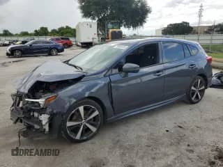 2017 Subaru Impreza Special Sports with VIN 4S3GTAK61H3723637, listed as a Copart auction lot 70469755 with 119,362 mi miles and Salvage title. Bid and sale history available at DreamBid. Image 1.