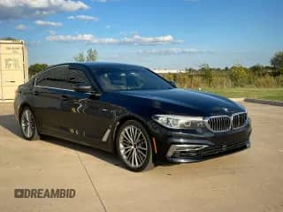 2019 BMW 5 Series 530e with VIN WBAJA9C52KB392755, listed as a Copart auction lot 84987655 with 180,838 mi miles and Clean title. Bid and sale history available at DreamBid. Image 1.