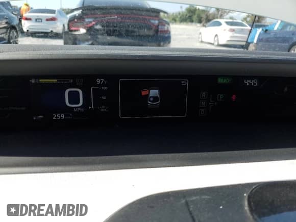 2018 Toyota Prius Plus with VIN JTDKARFPXJ3092295, listed as a Copart auction lot 69617705 with 163,312 mi miles and Salvage title. Bid and sale history available at DreamBid. Image 9.