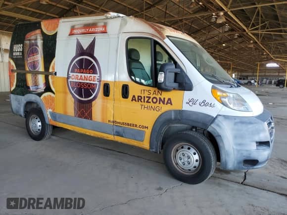 2018 Ram ProMaster Cargo с VIN 3C6TRVCG3JE103518, выставлен на аукционе Copart как лот 69404875 с пробегом 50 317 миль миль и Списание • Salvage title. История ставок и продаж доступна на DreamBid. Изображение 4.