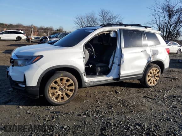 2023 Honda Passport EX-L с VIN 5FNYF8H57PB016515, выставлен на аукционе Copart как лот 83520014 с пробегом Не указан миль и Списание • Salvage title. История ставок и продаж доступна на DreamBid. Изображение 1.