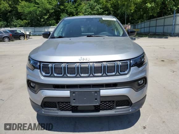 2022 Jeep Compass Latitude с VIN 3C4NJDBB4NT211804, выставлен на аукционе Copart как лот 66072475 с пробегом 29 266 миль миль и Списание • Salvage title. История ставок и продаж доступна на DreamBid. Изображение 5.