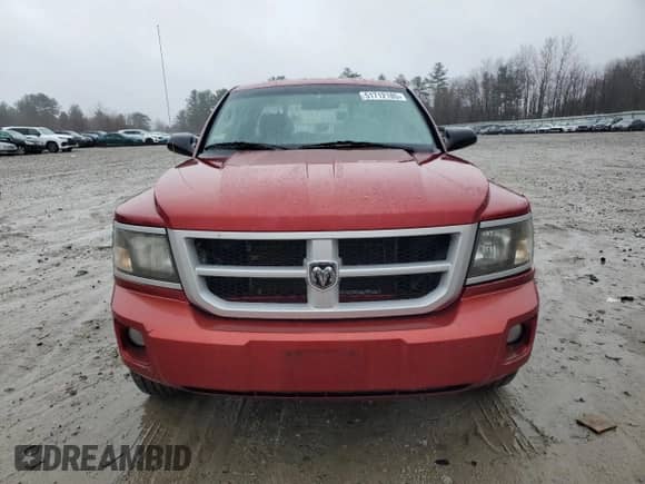 2010 Dodge Dakota Bighorn/Lonestar with VIN 1D7CW3GK9AS188579, listed as a Copart auction lot 51712185 with 198,657 mi miles and Clean title. Bid and sale history available at DreamBid. Image 5.