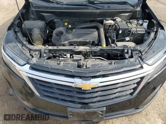 2023 Chevrolet Equinox LS with VIN 3GNAXSEG8PL147043, listed as a Copart auction lot 81307075 with 54,677 mi miles and Salvage title. Bid and sale history available at DreamBid. Image 11.