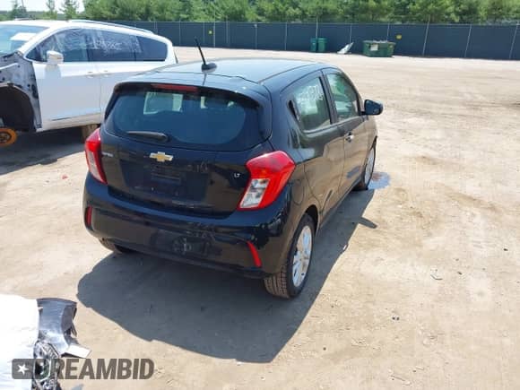 2021 Chevrolet Spark 1LT with VIN KL8CD6SA0MC225798, listed as a IAAI auction lot 42790378 with 62,501 mi miles and . Bid and sale history available at DreamBid. Image 4.