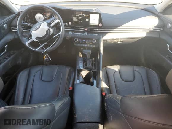 2025 Hyundai Elantra Limited with VIN KMHLP4DG6SU909181, listed as a Copart auction lot 85538715 with 24,659 mi miles and Salvage title. Bid and sale history available at DreamBid. Image 8.