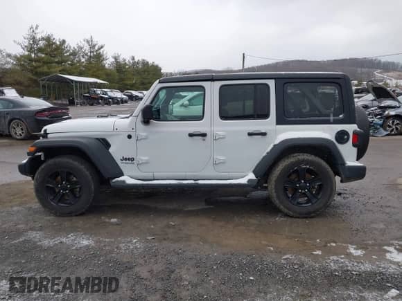 2021 Jeep Wrangler Unlimited Sport Altitude с VIN 1C4HJXDG2MW791599, выставлен на аукционе IAAI как лот 41235427 с пробегом 47 220 миль миль и . История ставок и продаж доступна на DreamBid. Изображение 15.